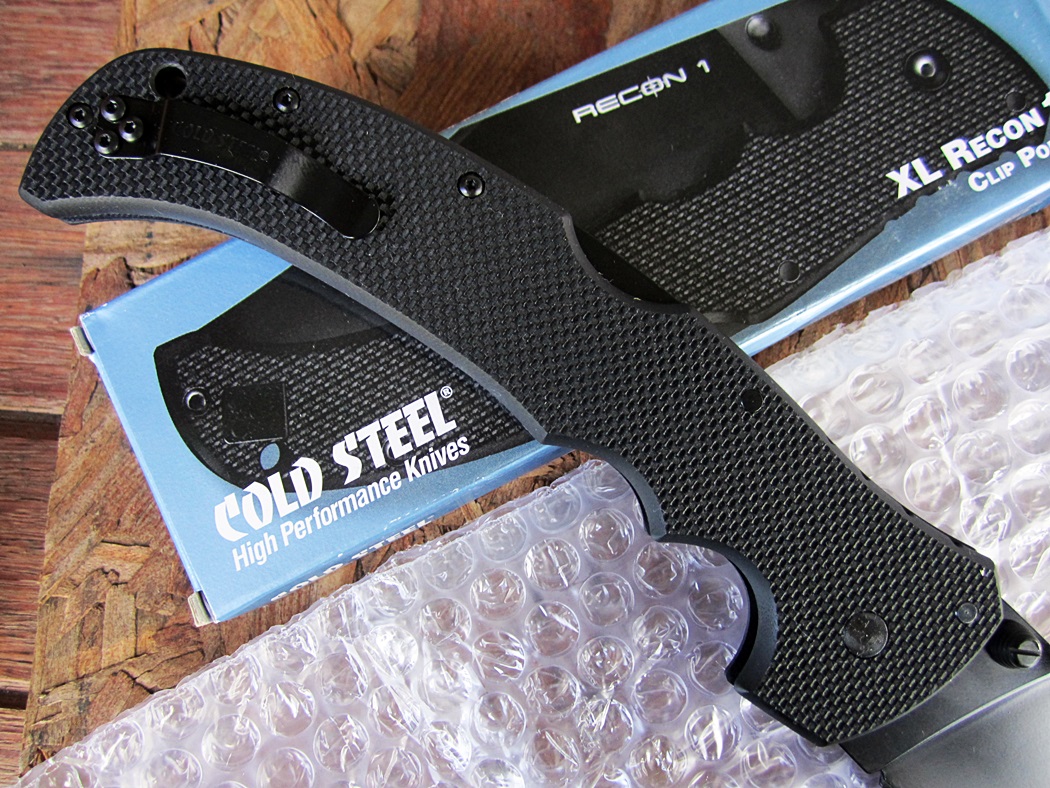 มีดCold Steel XL Recon 1 Clip Point Plain Edge Knife 27TXLC