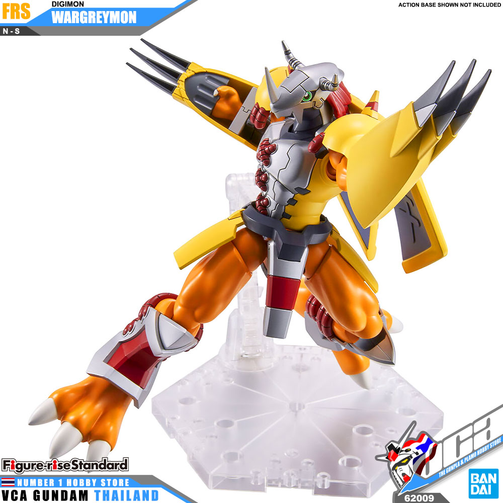 BANDAI FIGURE-RISE STANDARD WARGREYMON FIGURE RISE ดิจิมอน แอดเวนเจอร์ โมเดล VCA GUNDAM