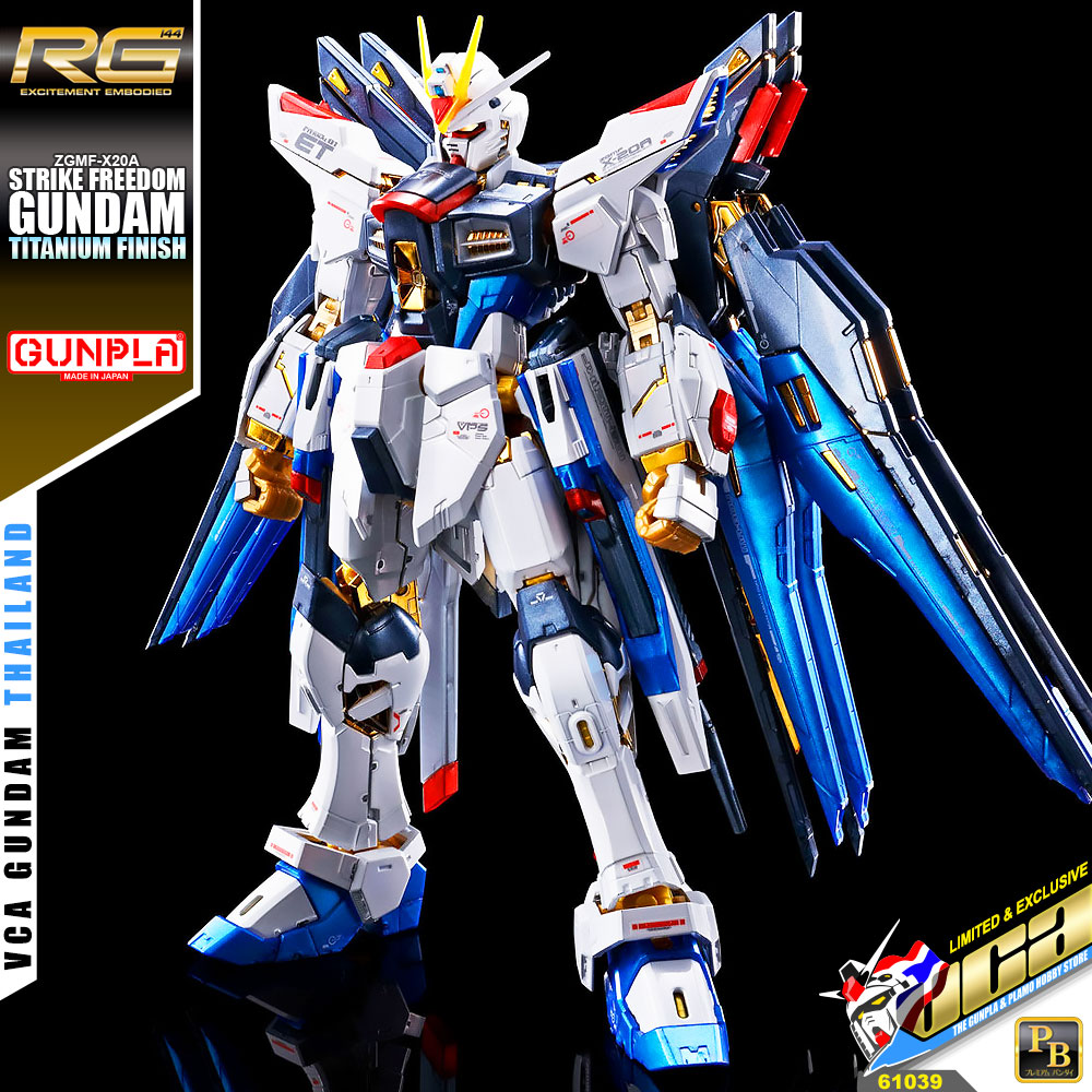 RG STRIKE FREEDOM GUNDAM (TITANIUM FINISH)