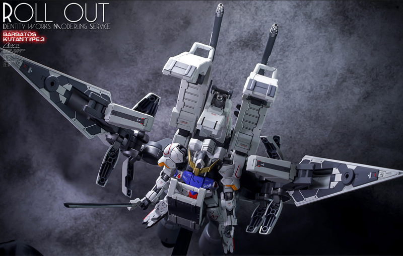 HG 1/144 Gundam Barbatos + Transport Booster | Modeled by Identity