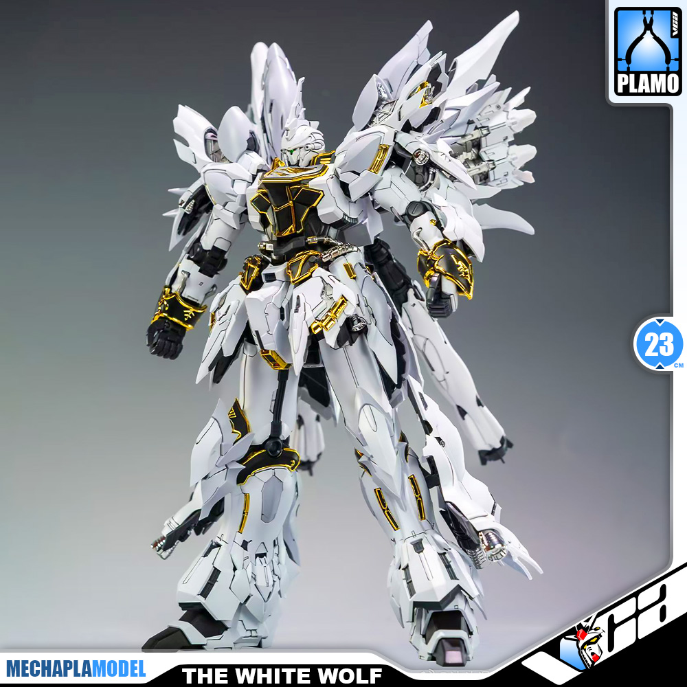 彗星科技 MSN-06S The White Wolf 白狼三倍速 Sinanju Master Grade MG Model Action Figure Kit VCA Gundam Thailand