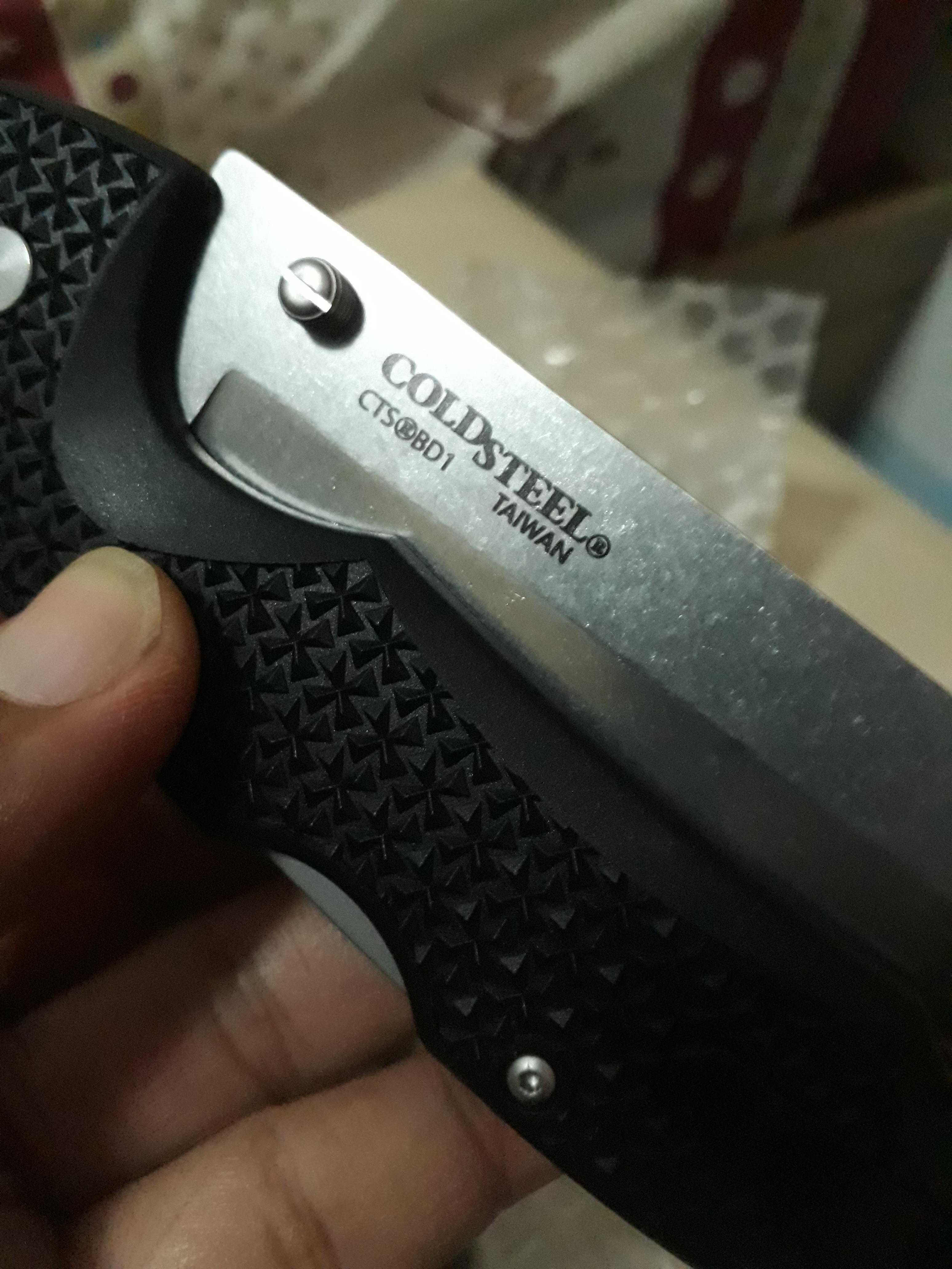 Cold Steel XL Voyager Tanto Point Plain Edge CTS-BD1 Lockback Knife 29TXCT