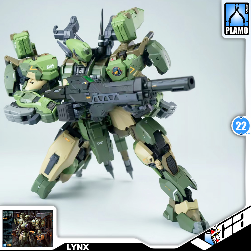 Min Jiang 铭匠传模型 1/100 Lynx 猞猁 Master Grade MG Plastic Model Action Figure Toy Kit VCA Gundam Thailand
