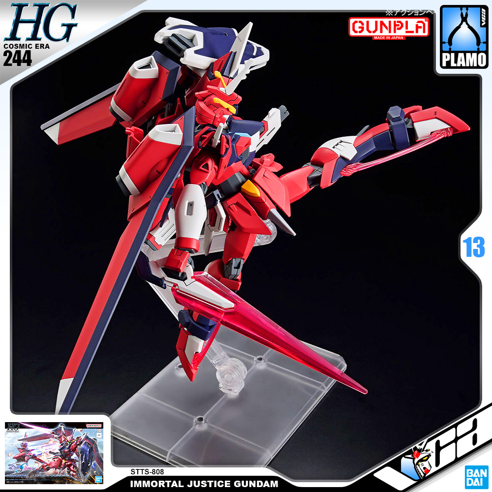 Bandai Gunpla High Grade Seed HG IMMORTAL JUSTICE GUNDAM