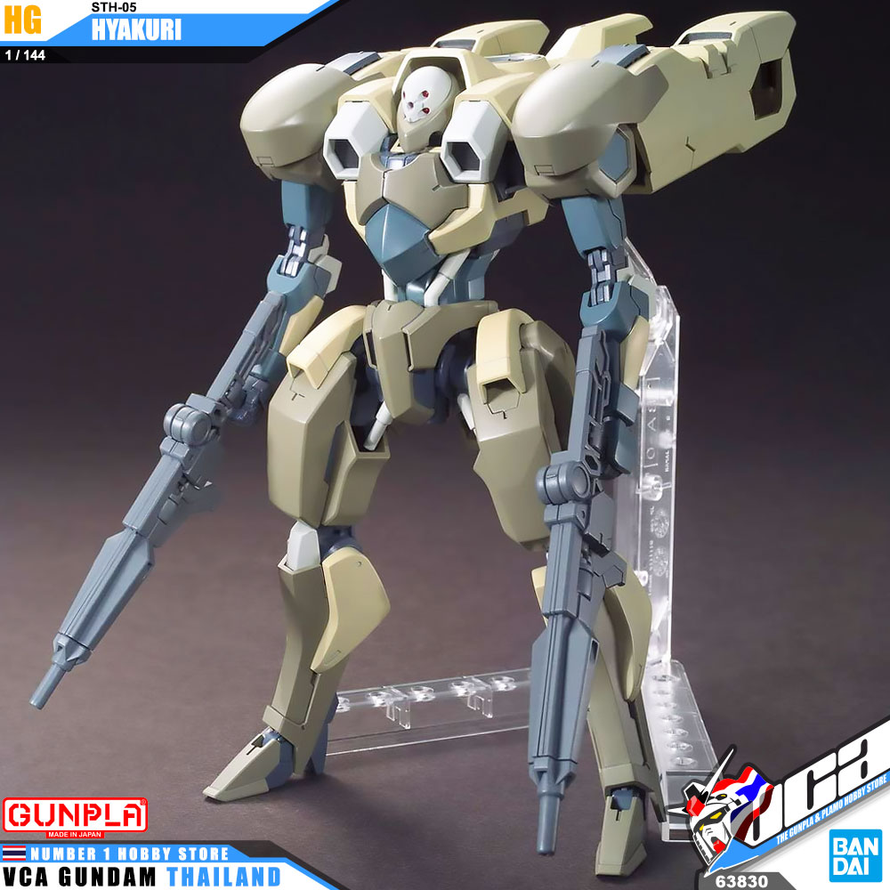 ⭐️ BANDAI GUNPLA HIGH GRADE IRON BLOODED ORPHANS HGIBO HG 1/144 HYAKURI ประกอบ หุ่นยนต์ โมเดล กันดั้ม กันพลา ของเล่น VCA GUNDAM