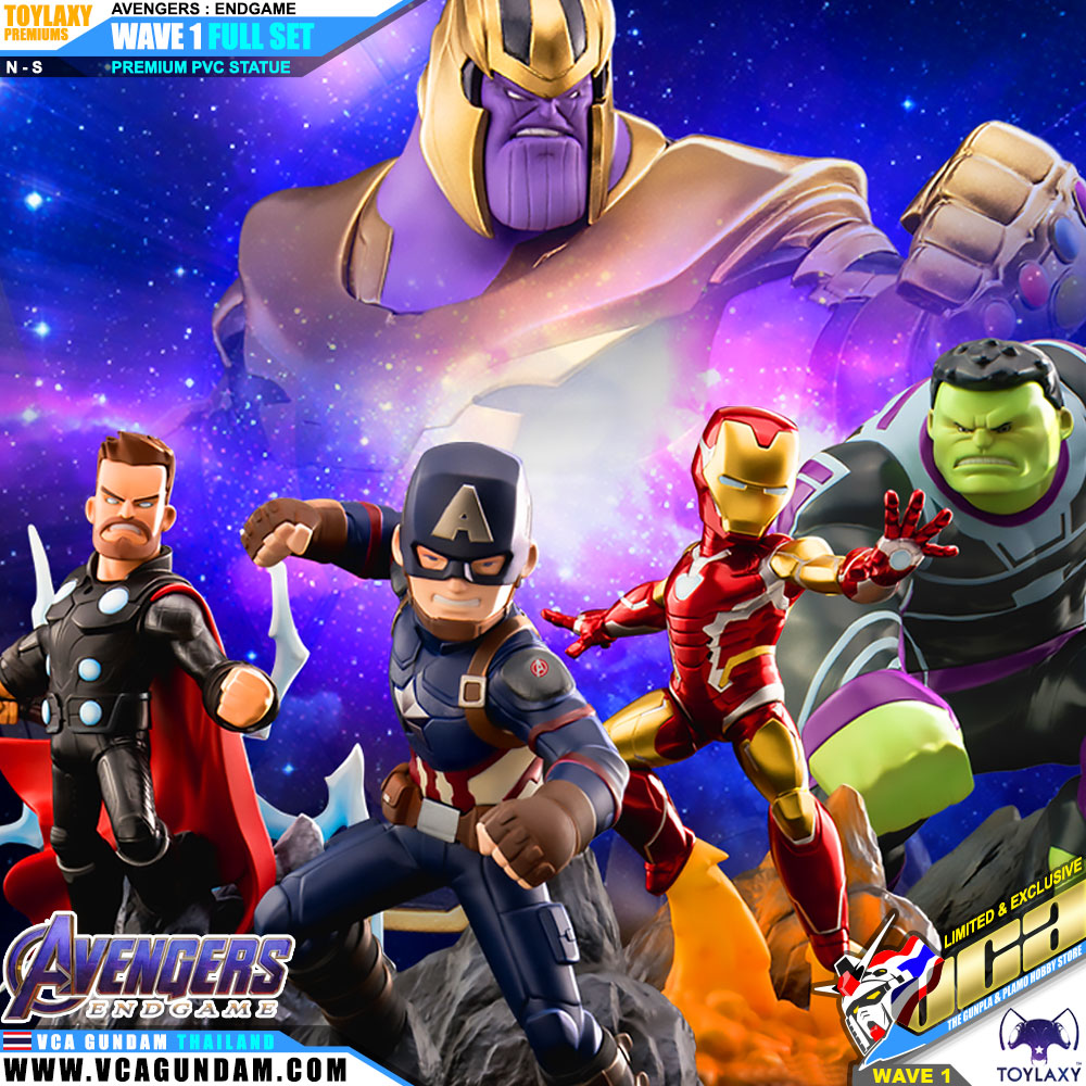Toylaxy™ MARVEL AVENGERS ENDGAME PREMIUM STATUE WAVE 1 (FULL SET)