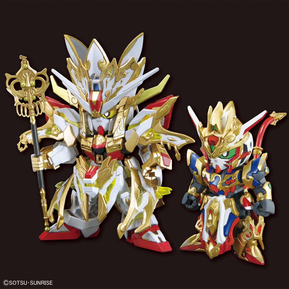 SD WUKONG IMPULSE GUNDAM & SANZANG STRIKE FREEDOM GUNDAM SET