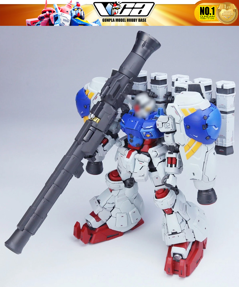 Solomon 所罗门模玩 RX-78GP02A Gundam Physalis MLRS Mechanical Clear Full Package Master Grade MG Action Figure Model Toy Kit VCA Thailand