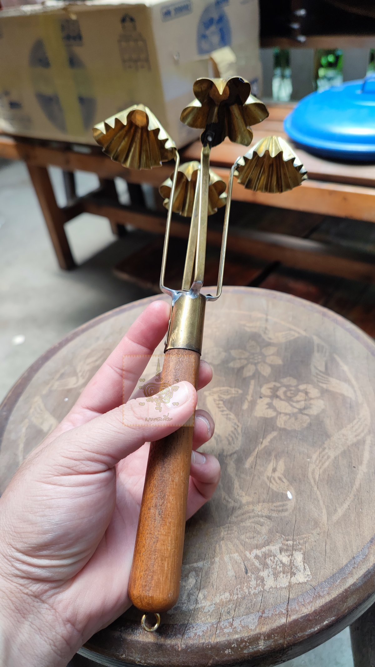 พิมพ์ขนมกระทงทอง