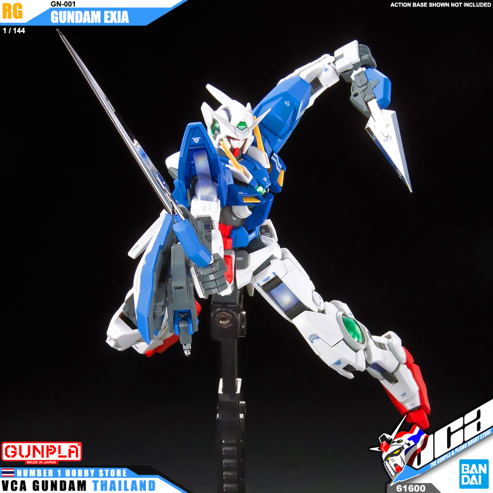 BANDAI GUNPLA REAL GRADE RG 1/144 GUNDAM EXIA โมเดล กันดั้ม กันพลา VCA GUNDAM