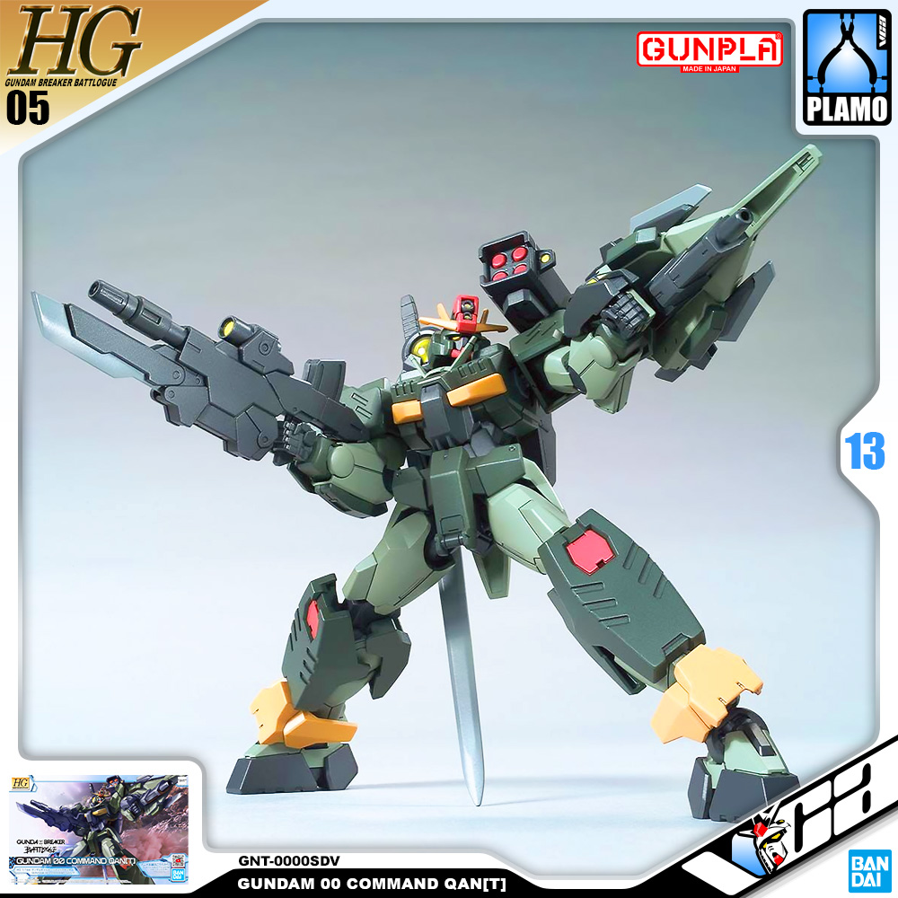 Bandai Gunpla High Grade Breaker Battlogue HG GNT-0000SDV GUNDAM 00 COMMAND QAN[T]