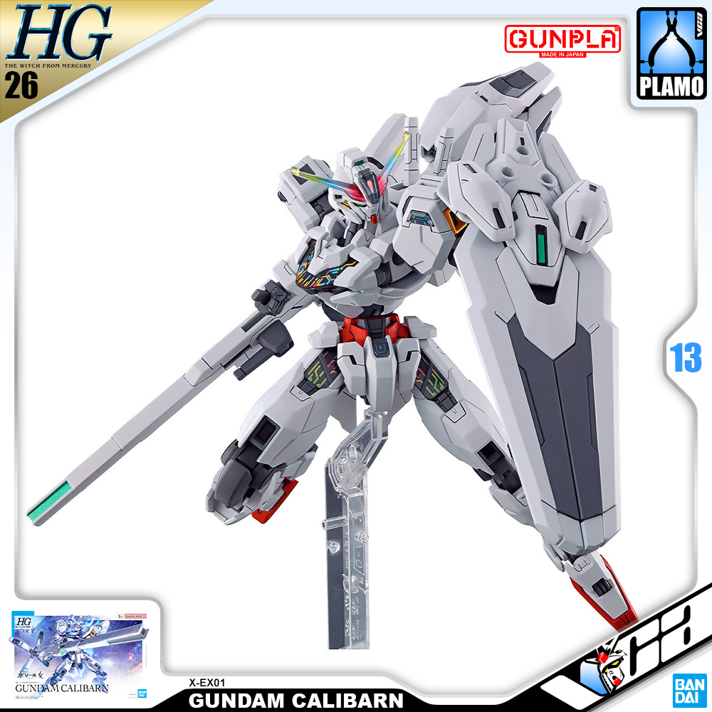 Bandai Gunpla High Grade The Witch from Mercury HG Gundam Calibarn Plastic Model Toy VCA Thailand