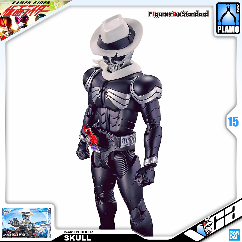 ⭐️ BANDAI FIGURE-RISE STANDARD KAMEN RIDER SKULL FIGURE RISE คาเมนไรเดอร์ พลาสติก โมเดล VCA GUNDAM