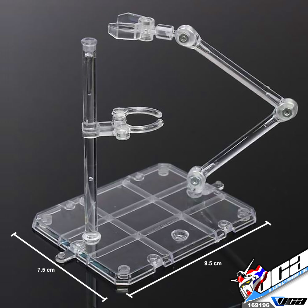 DUAL ACTION STAND (CLEAR) ฐาน ขาตั้ง กันดั้ม