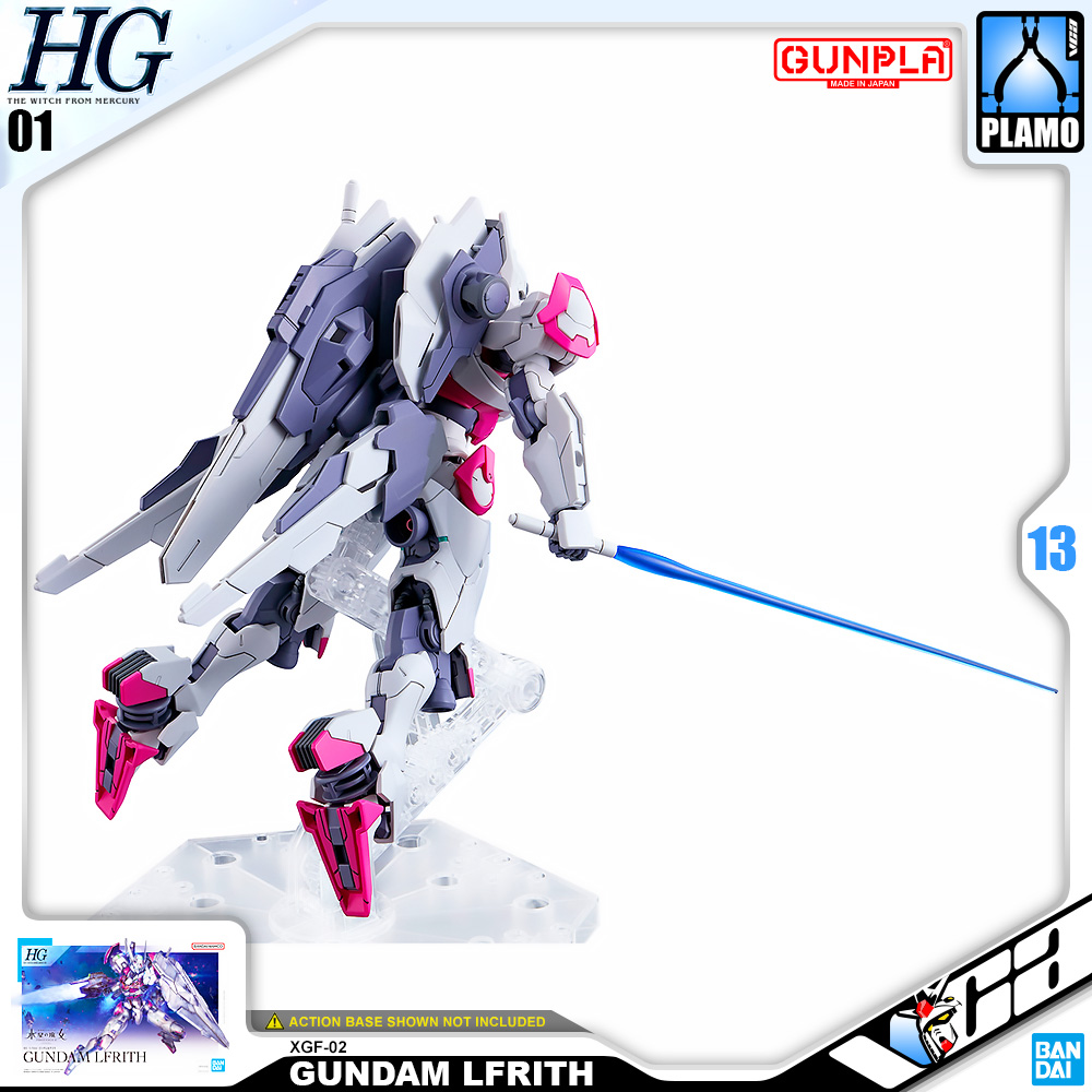 ⭐️ BANDAI GUNPLA HIGH GRADE THE WITCH FROM MERCURY HGTWFM HG 1/144 GUNDAM LFRITH ประกอบ หุ่นยนต์ โมเดล กันดั้ม กันพลา ของเล่น VCA GUNDAM