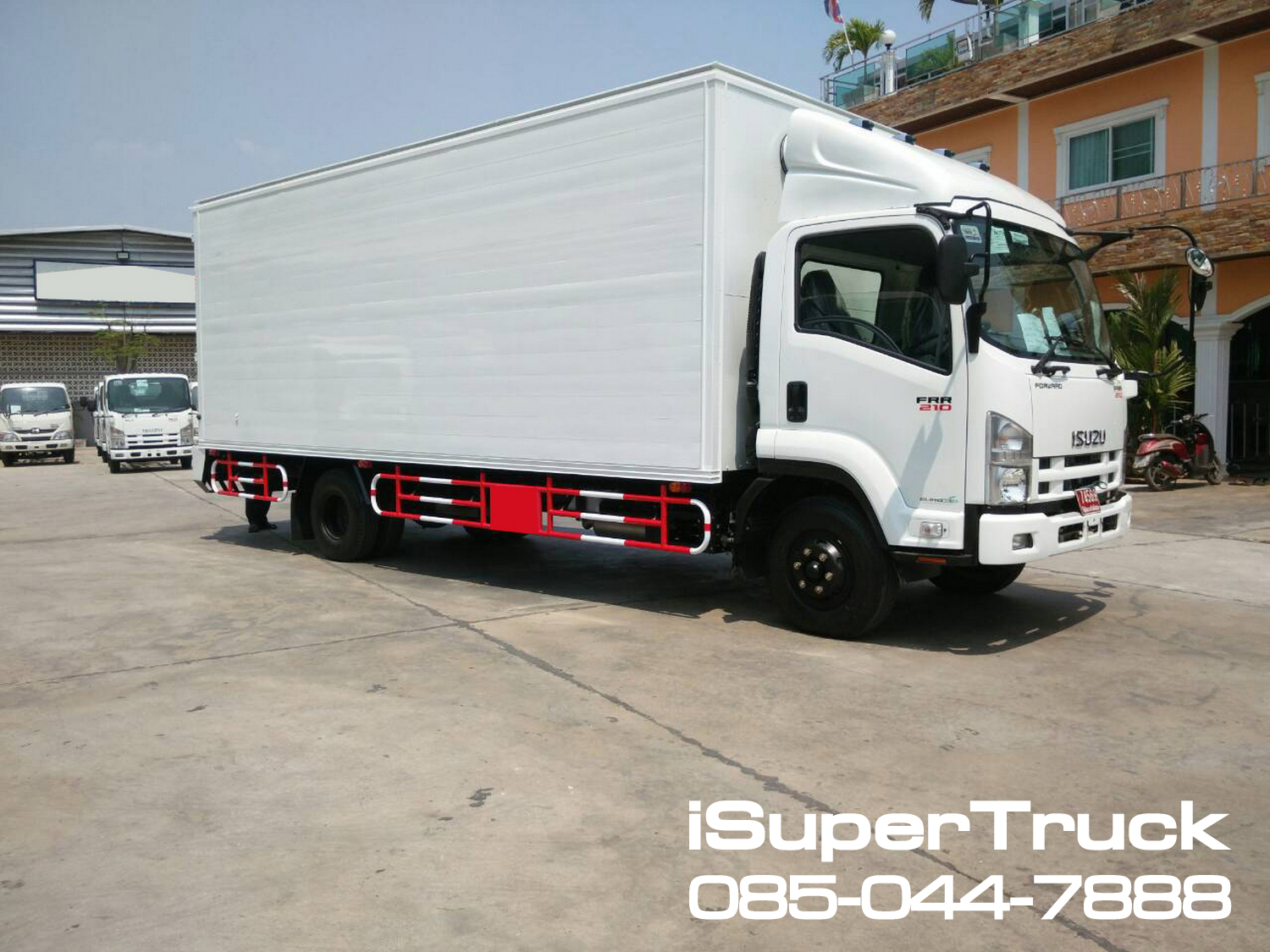 ISUZU FRR-S Euro 5 Max (ช่วงยาว 6.5 เมตร) หัวแชสซี (Chassis)