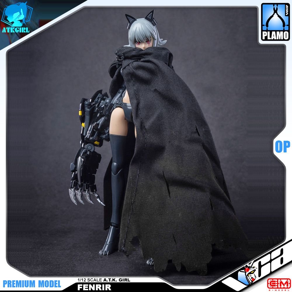 Eastern Model® Plastic Model Kit A.T.K. Girl FENRIR WOLF