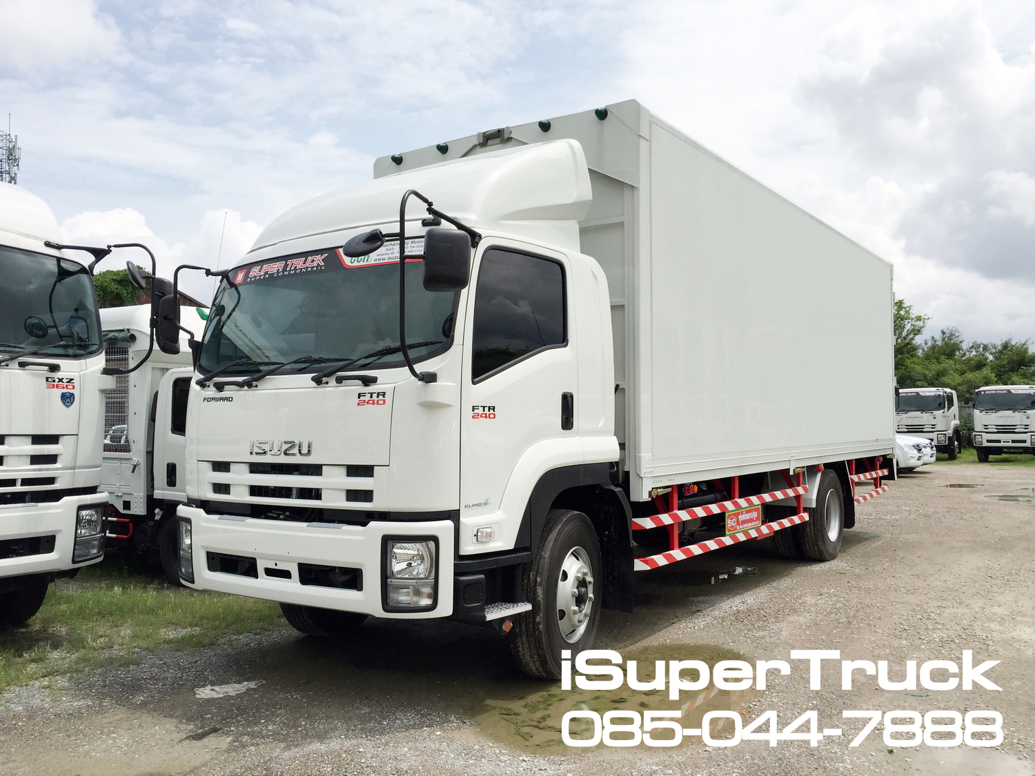ISUZU FTR Smoother Euro 5 Max (ช่วงยาว 7.6 เมตร) หัวแชสซี (Chassis)