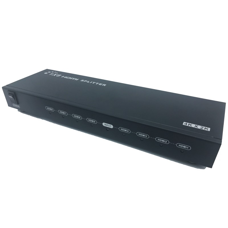 VANZEL รุ่น LH-108S 4KX2K 1X8 HDMI SPLITTER