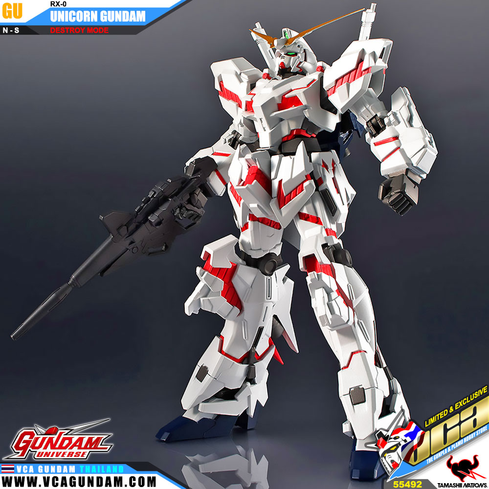GundamUniverse UNICORN GUNDAM (DESTROY MODE) ยูนิคอร์น กันดั้ม