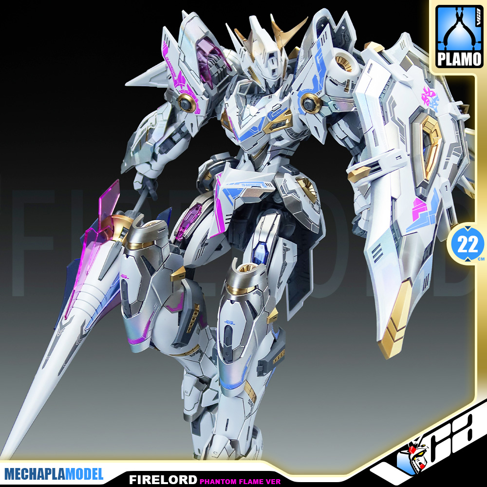 SNAA YR-04 Firelord Ver. Phantom Flame 焱皇 Ver.幻炎之魂 Master Grade MG 1/100 Plastic Model Action Figure Toy Master Grade MG Kit VCA Gundam Mecha Thailand