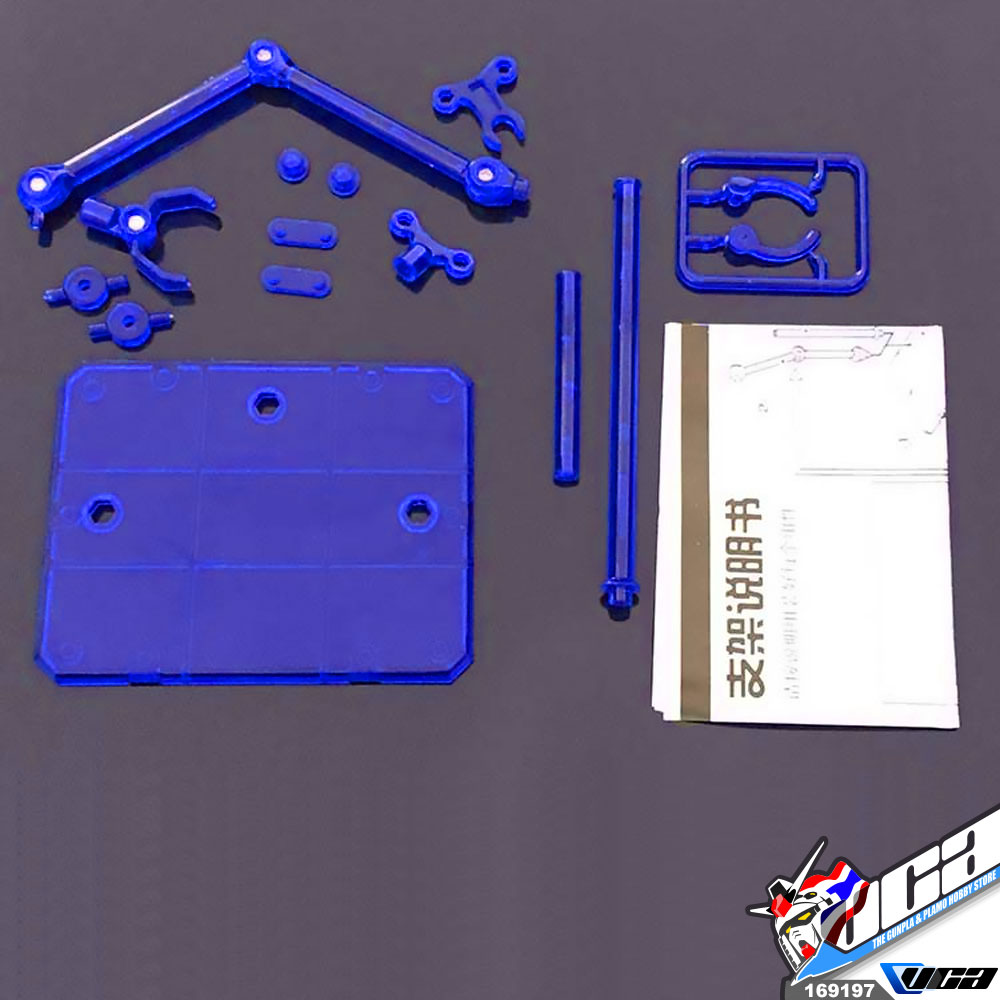 VCA Hobby Accessories DUAL ACTION STAND CLEAR BLUE