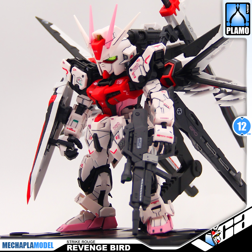 俺猪二师弟 Revenge Bird Strike Rouge 复仇鸟 MGSD Master Grade SD Plastic Model Action Figure Toy Kit VCA Gundam Thailand