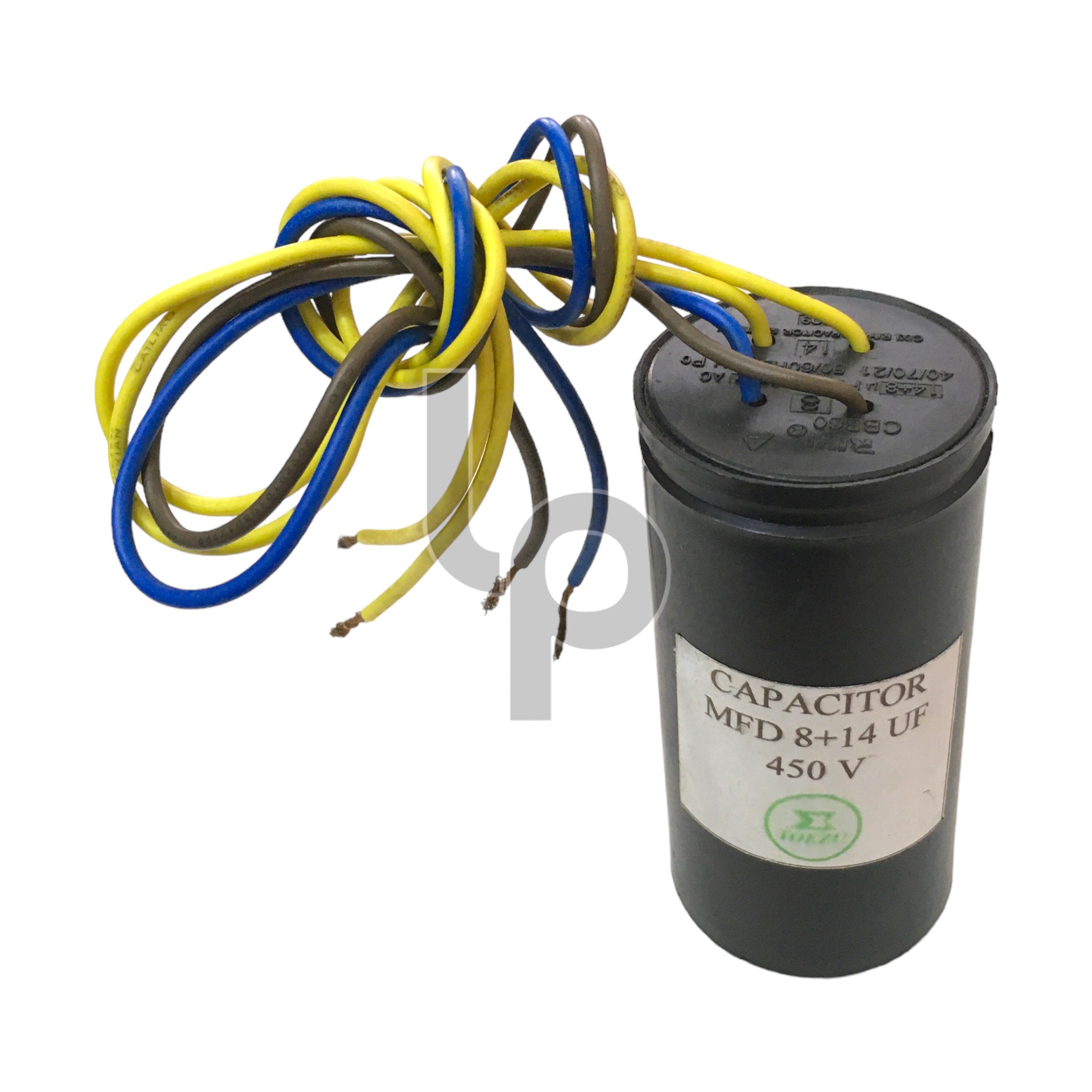 คาปาซิเตอร์เครื่องซักผ้า 4 สาย ขนาด 8+14uF/450V
