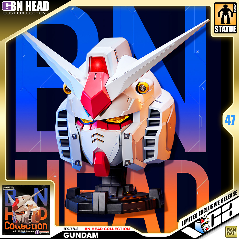 BN RX-78-2 GUNDAM HEAD COLLECTION