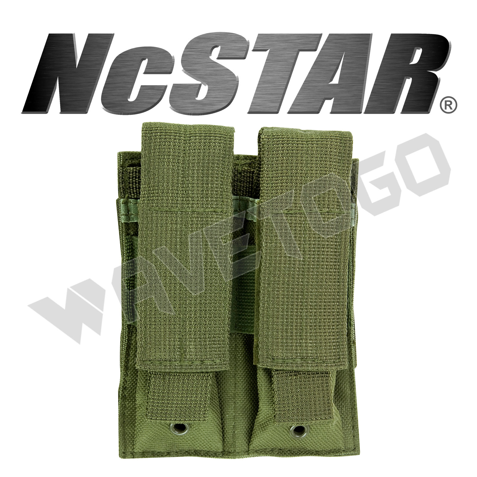 ซองแม็กคู่ VISM by NcStar Double Pistol Mag Pouch