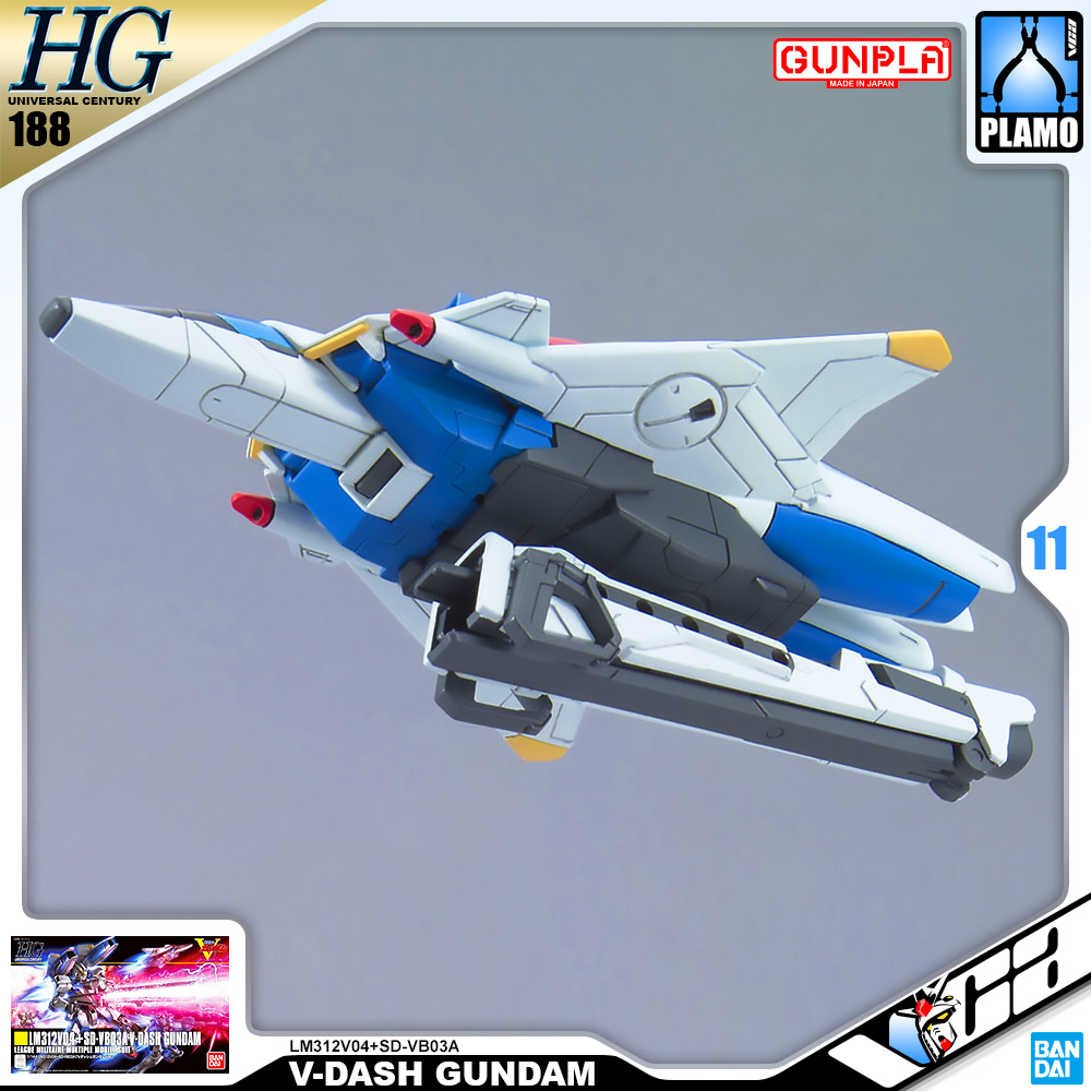 ⭐️ BANDAI GUNPLA HIGH GRADE UNIVERSAL CENTURY HGUC HG 1/144 VDASH V DASH V-DASH GUNDAM ประกอบ หุ่นยนต์ โมเดล กันดั้ม กันพลา ของเล่น VCA GUNDAM