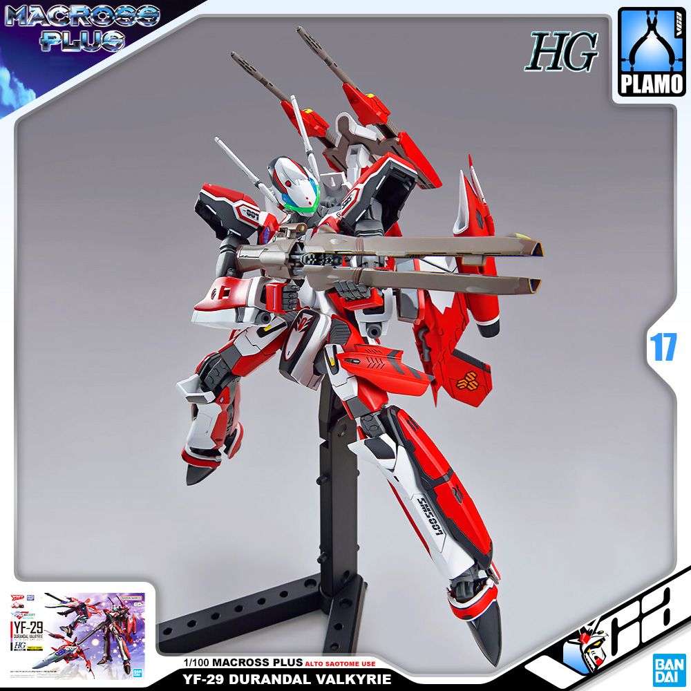 Bandai High Grade HG YF-29 DURANDAL VALKYRIE ALTO SAOTOME USE