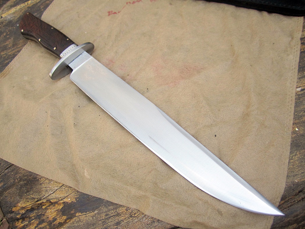 D2 Custom Handmade Bowie Knife Hunting Survival Tactical Camping 17''