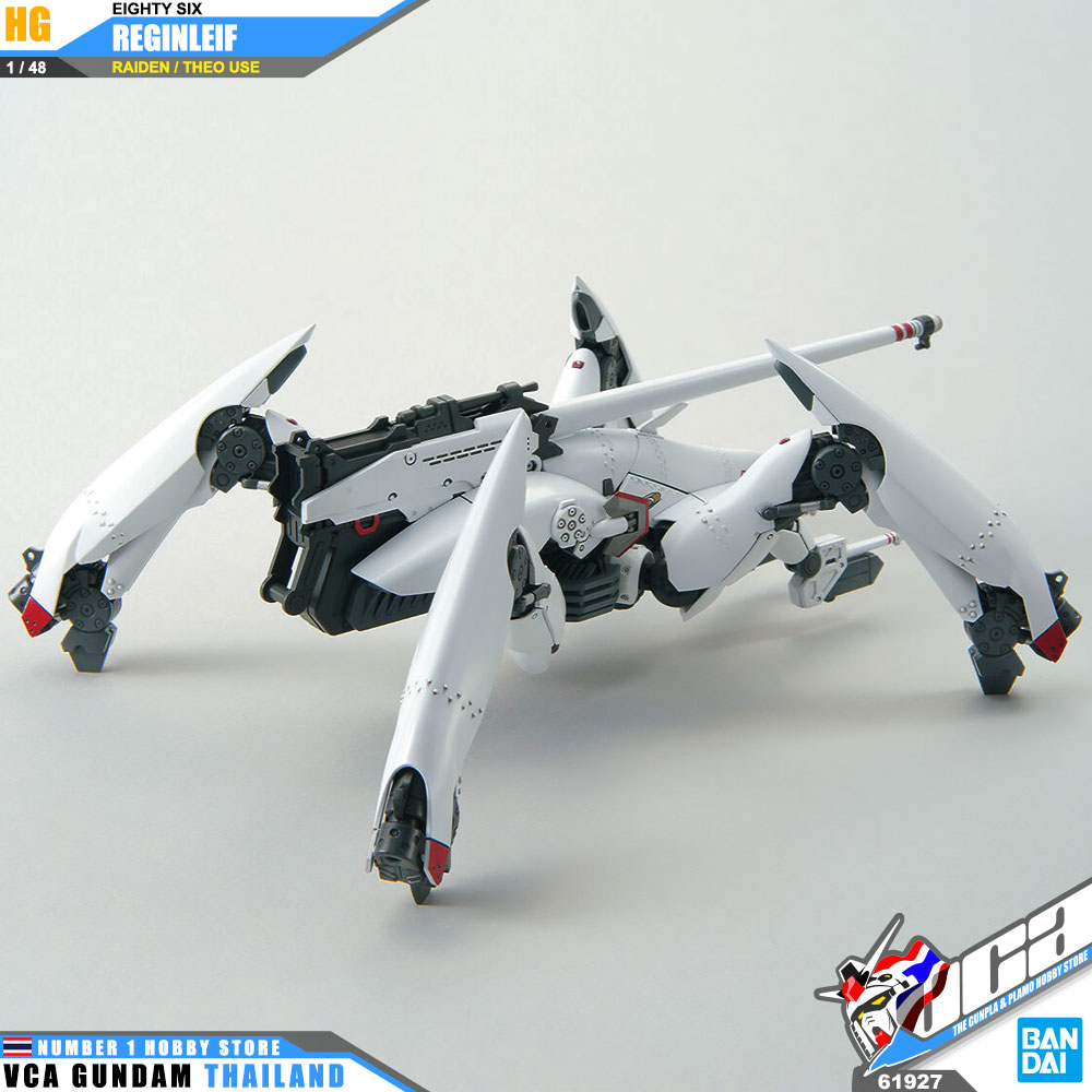 BANDAI 86 EIGHTY SIX HIGH GRADE HG 1/48 REGINLEIF RAIDEN THEO USE โมเดล เอทตี้ซิกซ์ VCA GUNDAM