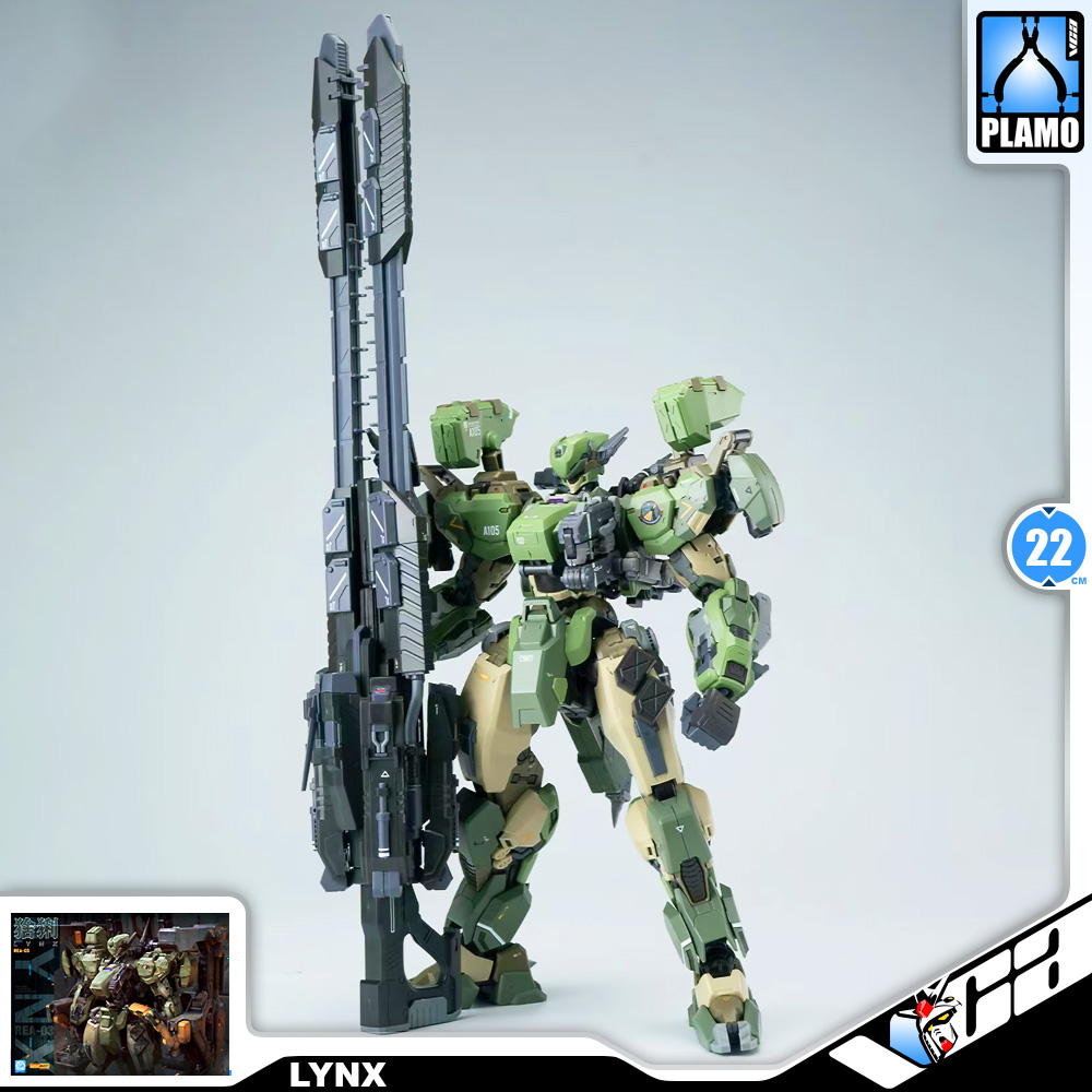 Min Jiang 铭匠传模型 1/100 Lynx 猞猁 Master Grade MG Plastic Model Action Figure Toy Kit VCA Gundam Thailand