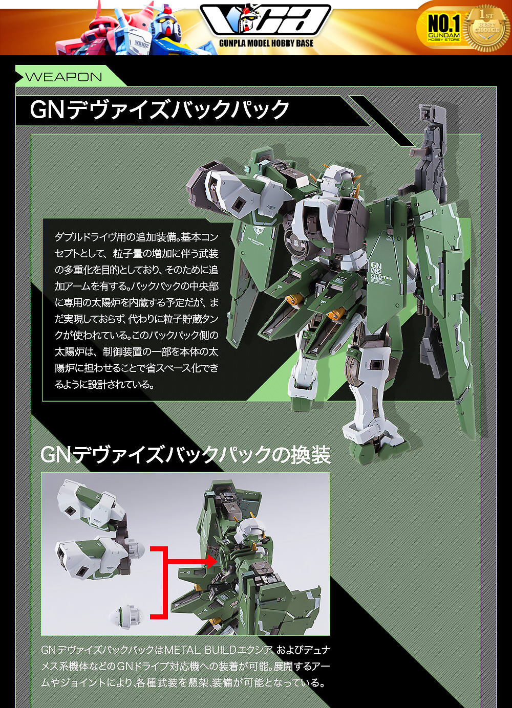 Premium Bandai® Premium Diecast Action Collectibles METAL BUILD GUNDAM DYNAMES & DEVISE DYNAMES