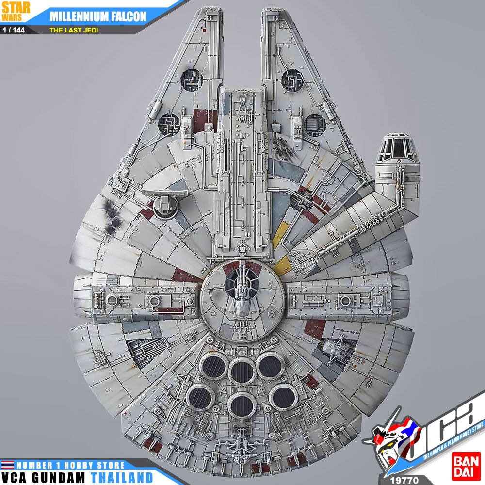 Bandai 1/144 MILLENNIUM FALCON STAR WARS THE LAST JEDI