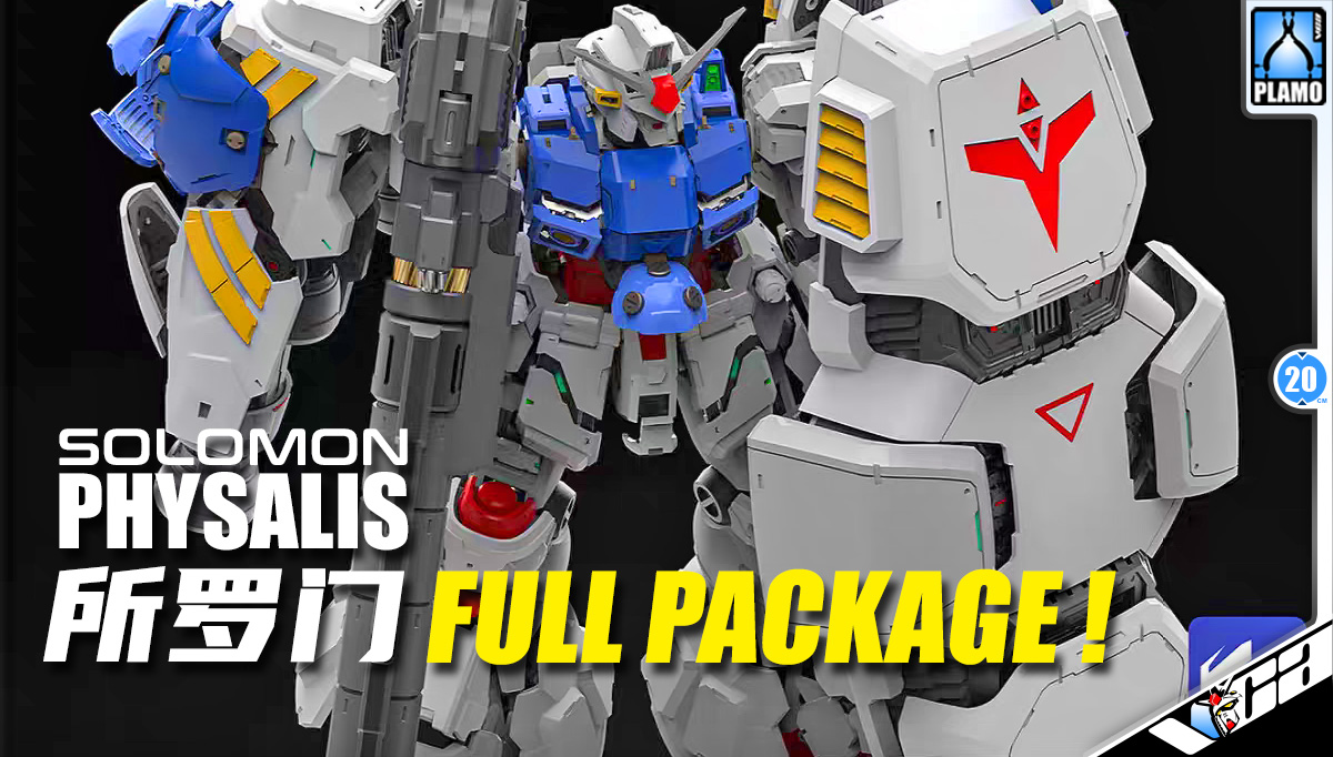 Solomon 所罗门模玩 RX-78GP02A Gundam Physalis MLRS Mechanical Clear Full Package Master Grade MG Action Figure Model Toy Kit VCA Thailand