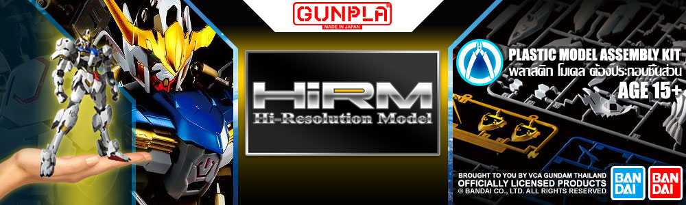 Gunpla® Hi-Resolution Model (HIRM)