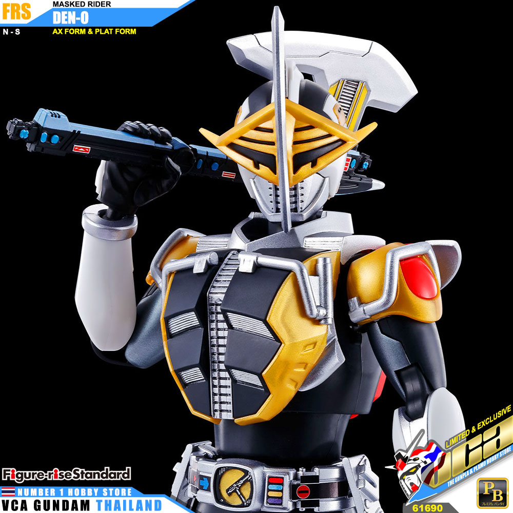 BANDAI FIGURE-RISE STANDARD MASKED RIDER DEN-O AX PLAT FORM FIGURE RISE มาสค์ไรเดอร์บิลด์ พลาสติก โมเดล VCA GUNDAM