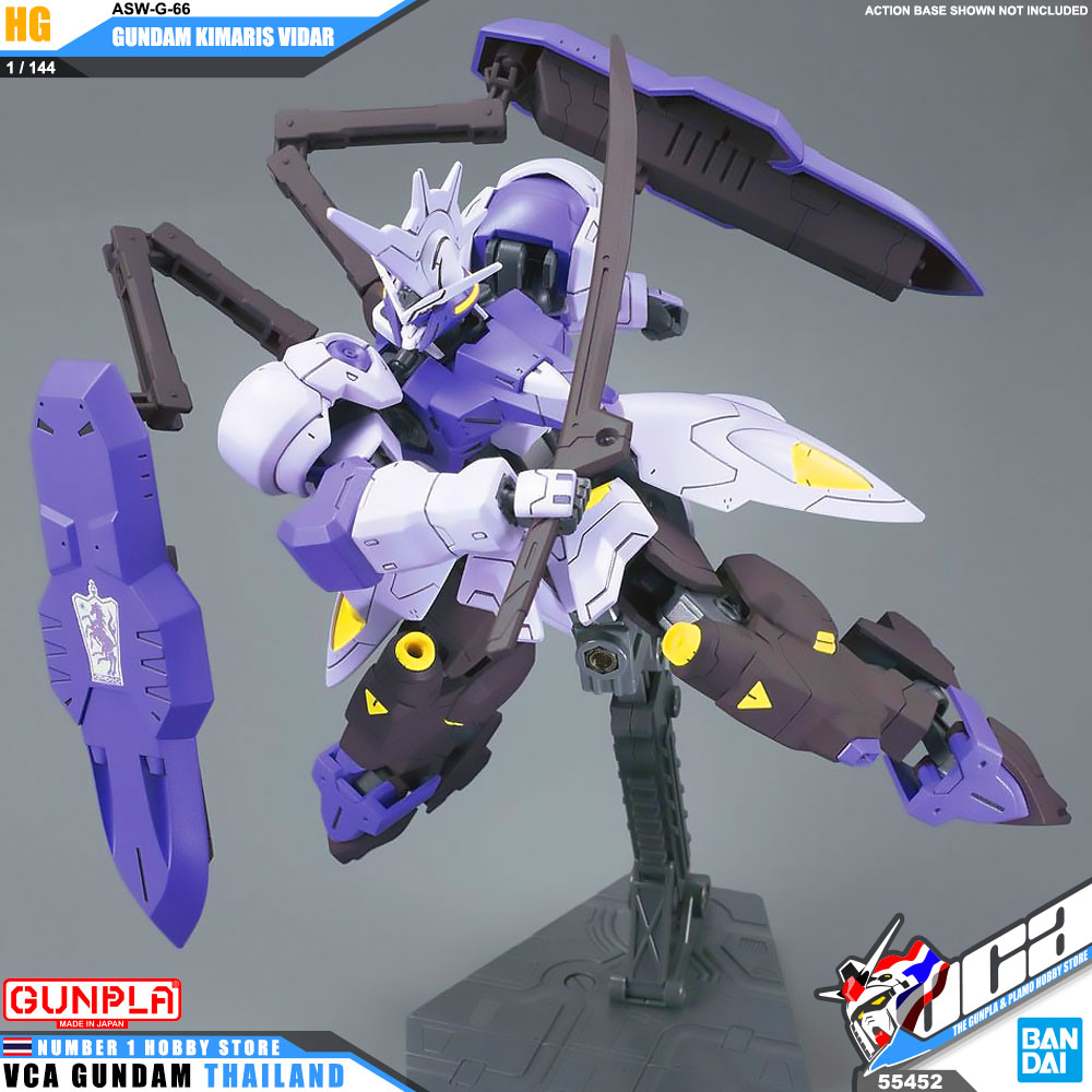 BANDAI GUNPLA HIGH GRADE HG 1/144 GUNDAM KIMARIS VIDAR โมเดล กันดั้ม กันพลา VCA GUNDAM