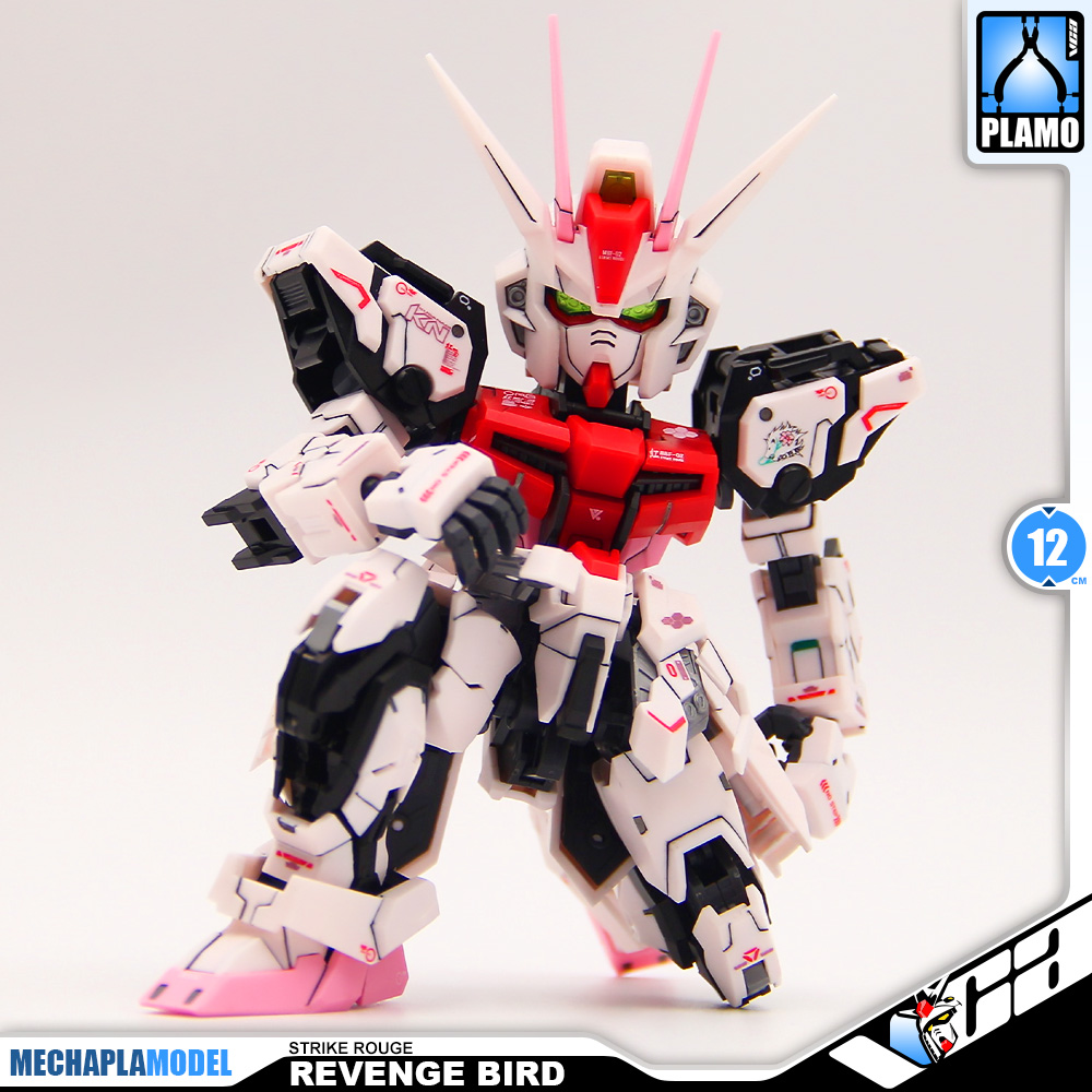 俺猪二师弟 Revenge Bird Strike Rouge 复仇鸟 MGSD Master Grade SD Plastic Model Action Figure Toy Kit VCA Gundam Thailand