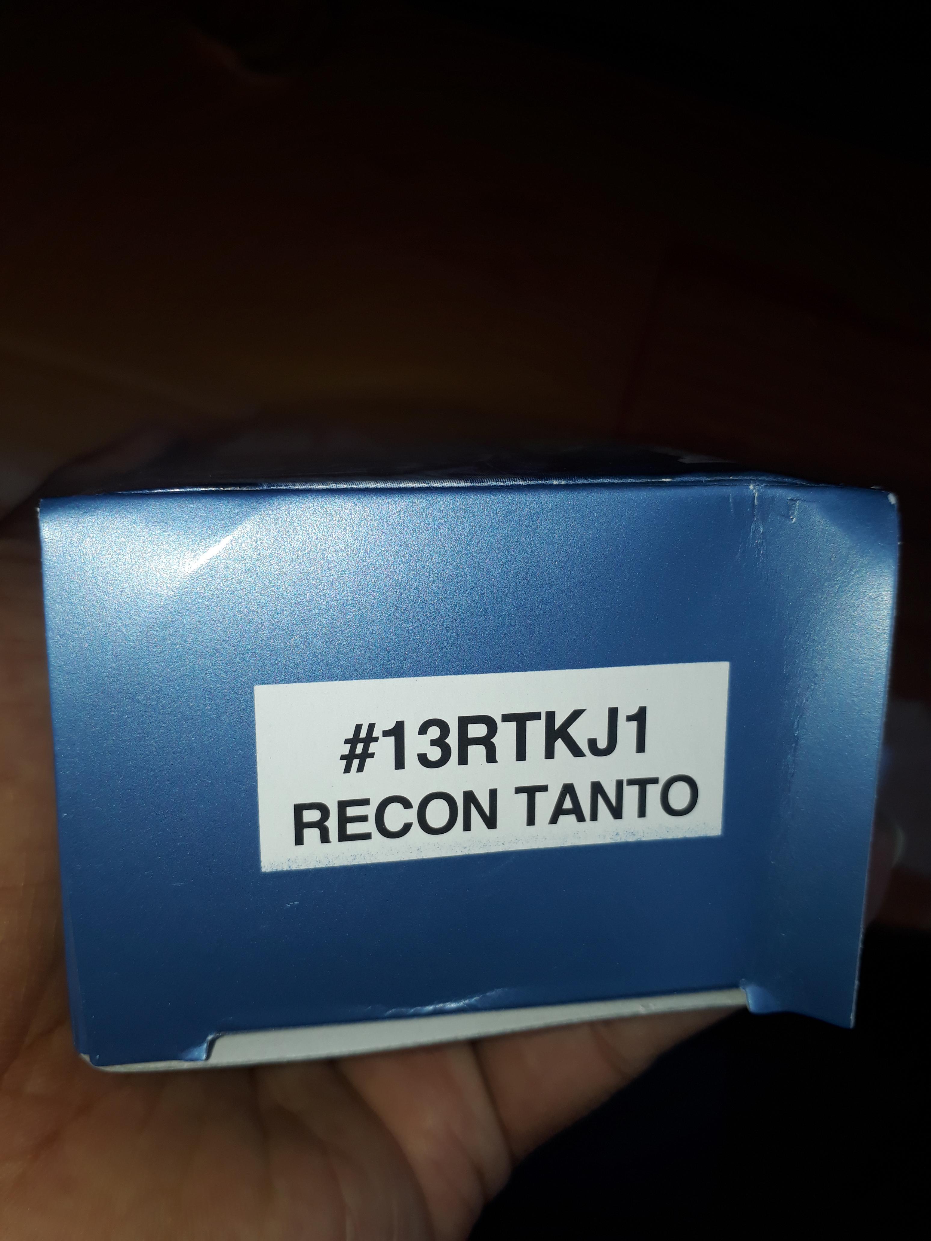 Cold Steel Recon Tanto Tactical Defense Knife VG1 DISCONTINUED Japan 13RTKJ1