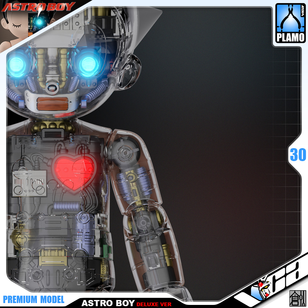 TRON Plastic Model Kit ASTRO BOY DELUXE VERSION