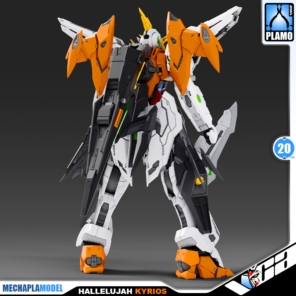Super Soldier 1/100 Hallelujah Gundam Kyrios GK Ver Master Grade MG Mechapla Plastic Model Action Figure Toy Kit VCA Thailand