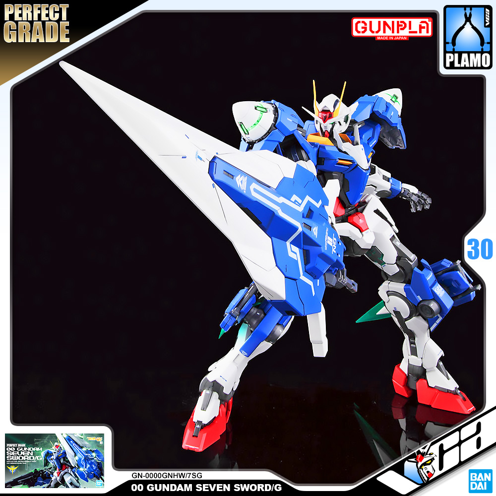 ⭐️ BANDAI GUNPLA PERFECT GRADE PG 1/60 00 GUNDAM SEVEN SSWORD/G ประกอบ หุ่นยนต์ โมเดล กันดั้ม กันพลา ของเล่น VCA GUNDAM
