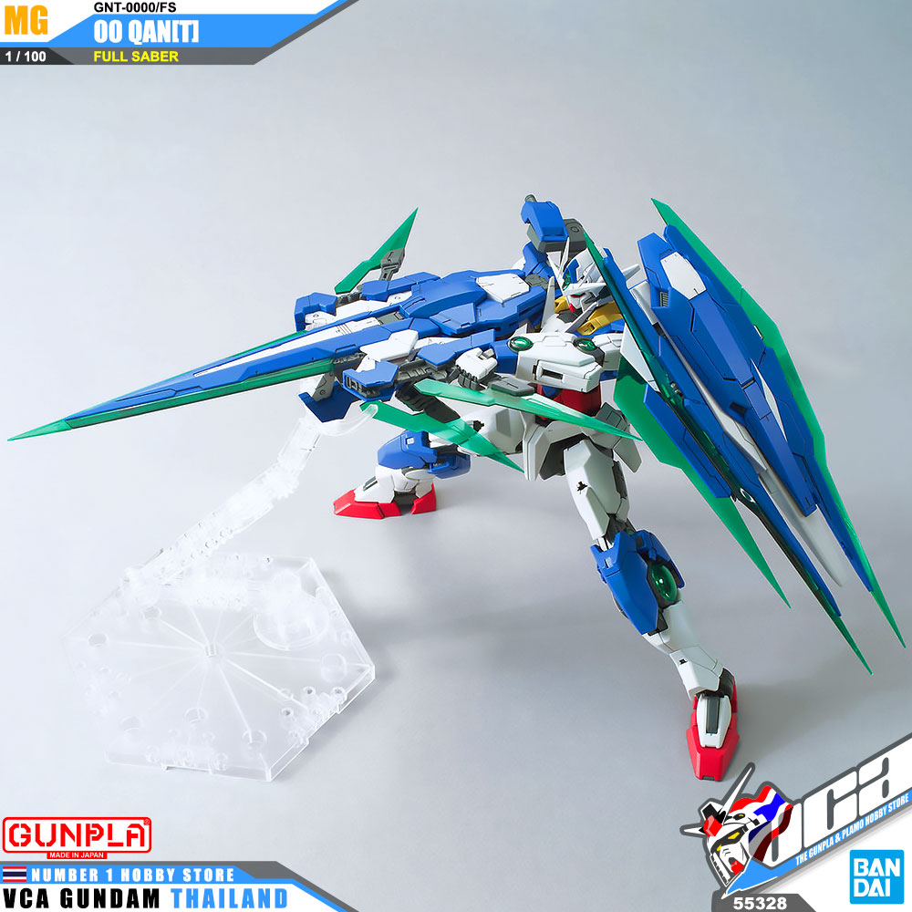 Bandai Master Grade MG GNT-0000/FS 00 QAN[T] FULL SABER ดับเบิ้ลโอ ควอนต้า ฟูลเซเบอร์