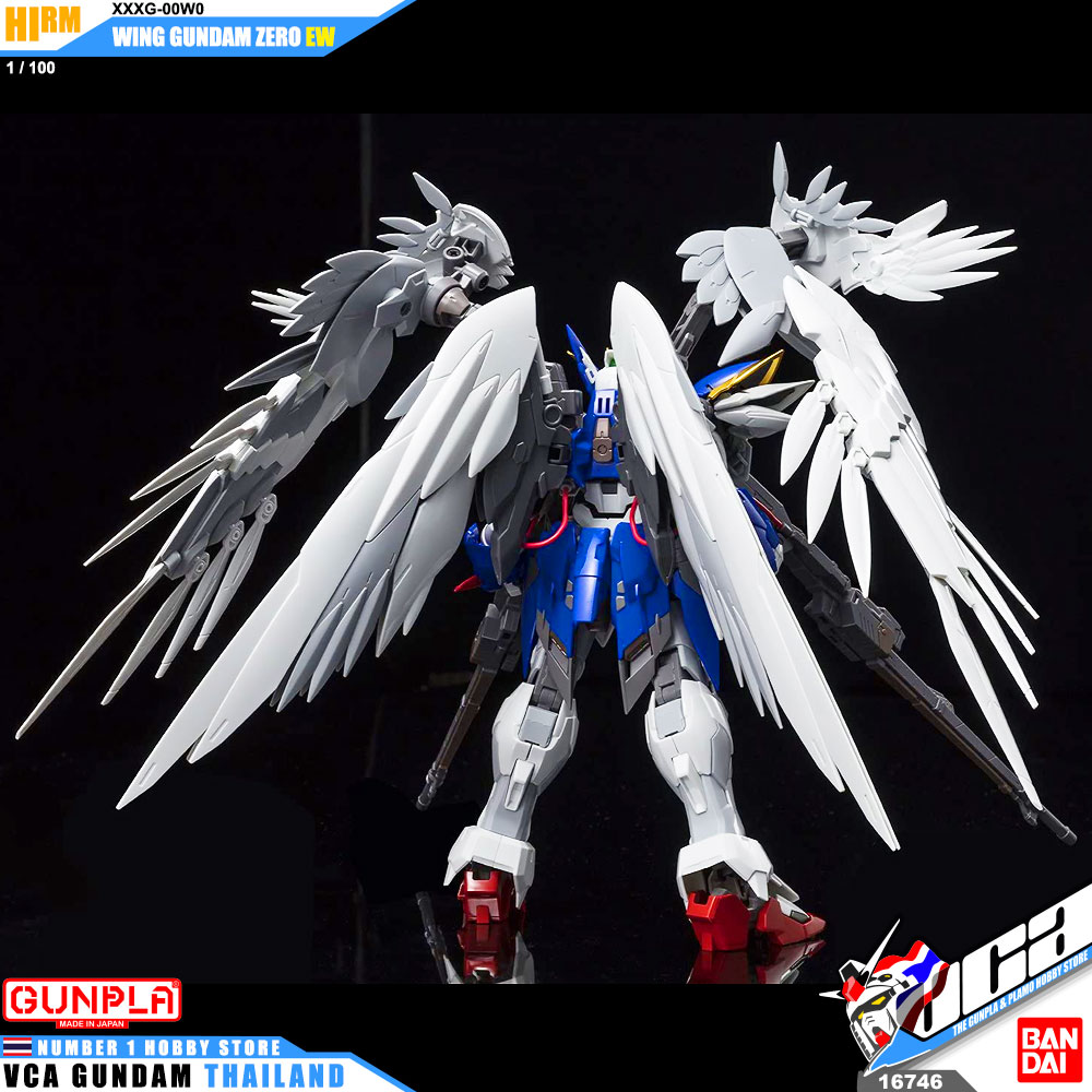 Bandai Hi Resolution Model HIRM XXXG-00W0 WING GUNDAM ZERO EW วิง กันดั้ม ซีโร่