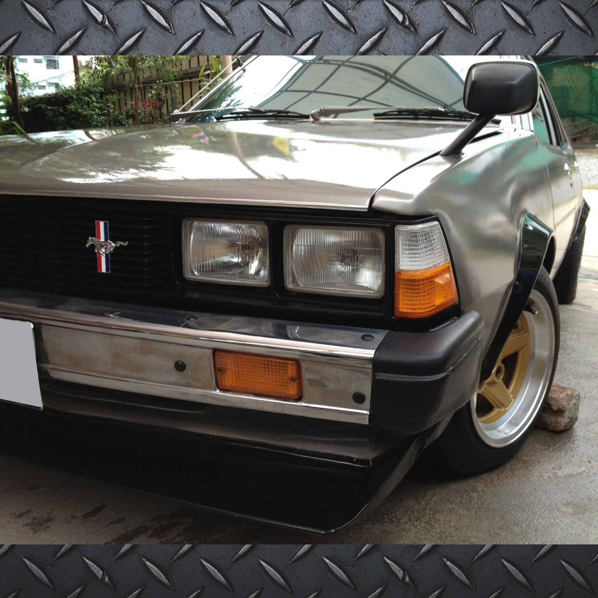 (A013) โลโก้แต่งรถ Horse คู่