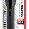 ไฟฉาย Maglite ML300L LED 2-Cell D Flashlight, Black USA